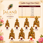 Lavender & Gold Floral Embroidered Ladoo Gopal Poshak Set