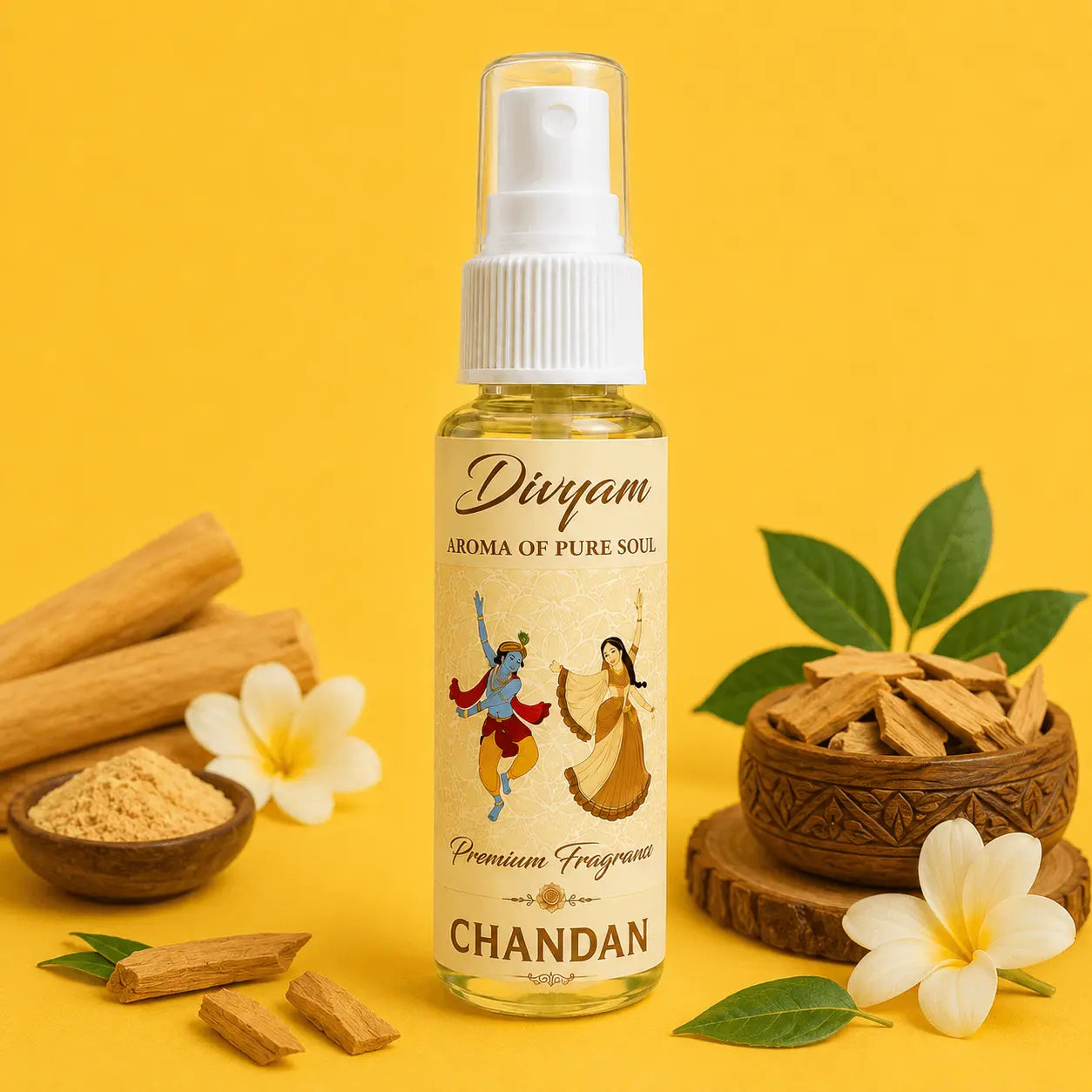 Mandir Pooja & Shringar Fragrance Spray - Chandan (100ml)