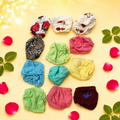 Set of 12 Soft Cotton Kacchi (Innerwear) for Laddu Gopal - Multicolor & Assorted Prints