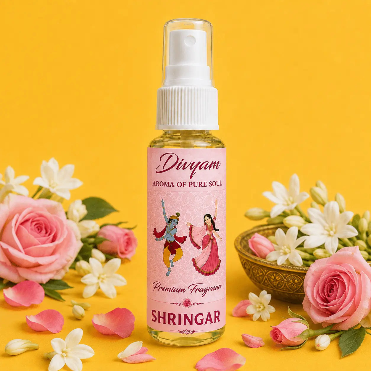 Mandir Pooja & Shringar Fragrance Spray - Shringar Blend (100ml)